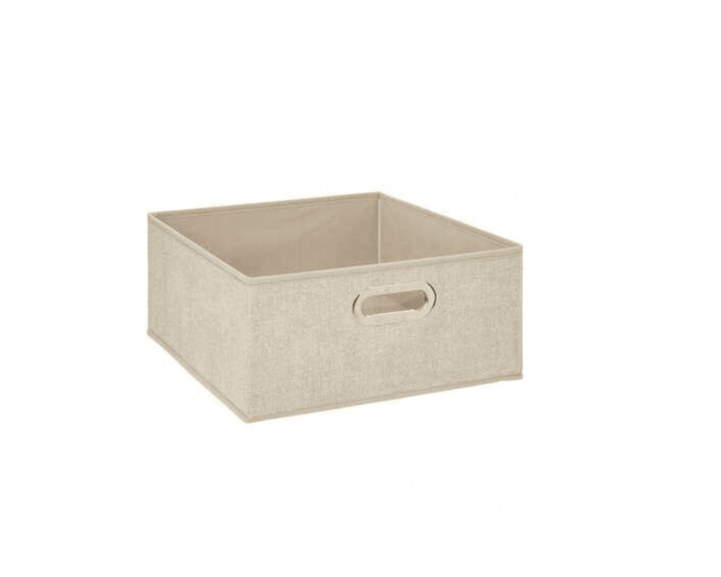 Pudełko do regału 31x15cm gładkie beżowe