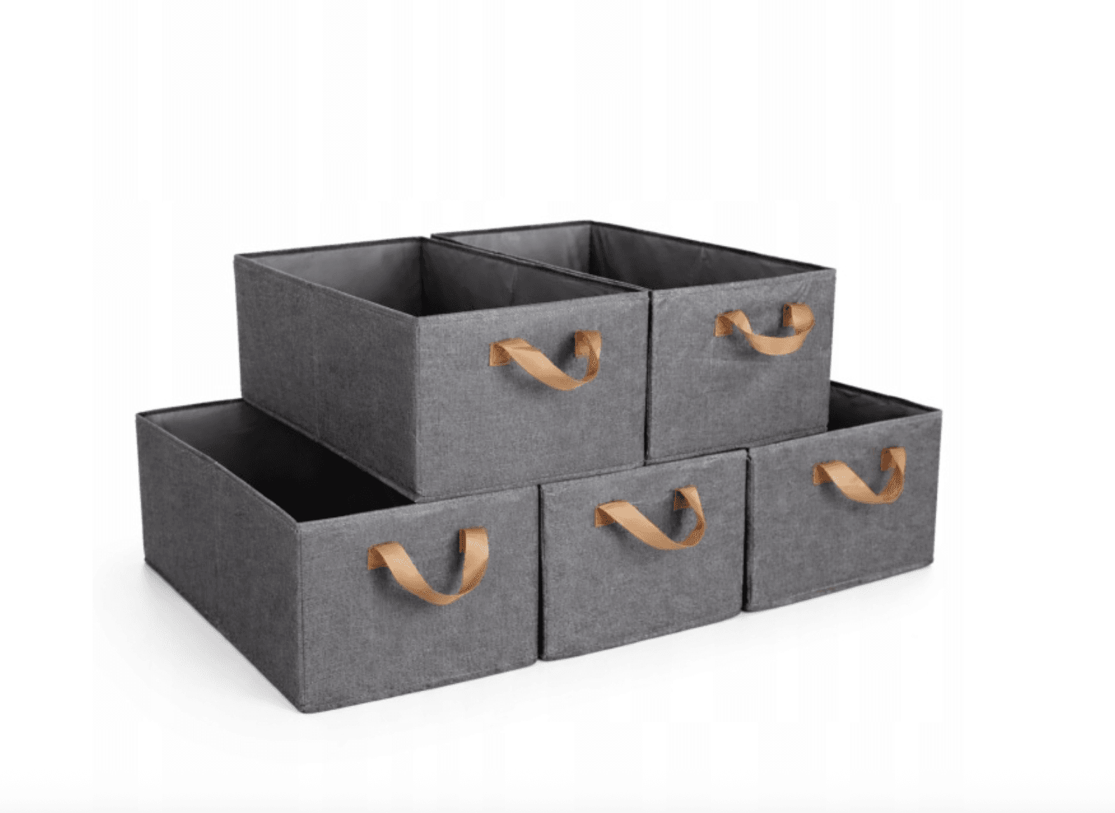 POJEMNIKI ORGANIZERY DO SZAFY SZUFLADY NA UBRANIA BIELIZNĘ 5 SZT ZESTAW